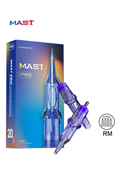 Mast Tattoo Supply 5RM 0.35mm Mast Pro Cartridge 1205RM Kodlu İğne