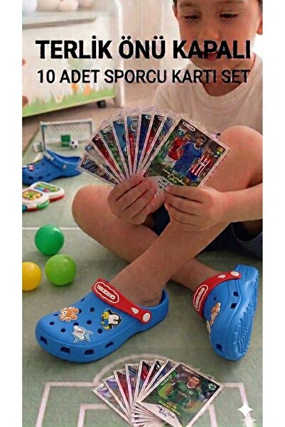 ÇEÇEN HOME Papuci anti-alunecare cu partea din față închisă, cu carduri sport...