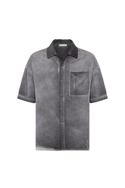 S13 Store Washable short sleeve oversize shirt