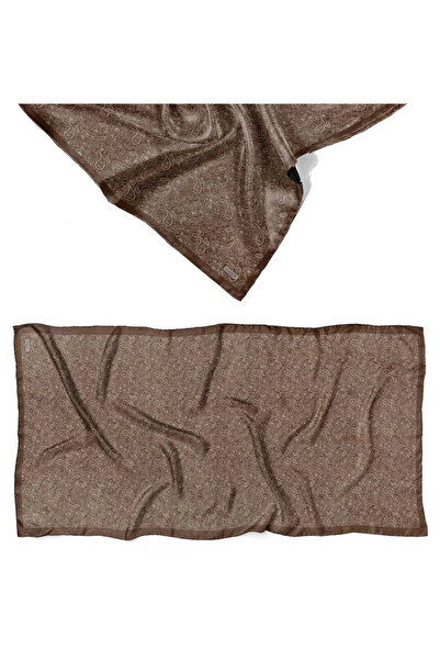 Mavi İpek Coffee Series Soft Cotton Shawl D10