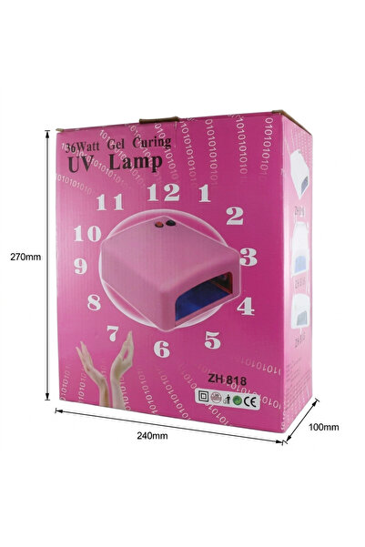 Jiadi Uv Kurutucu Lamba 36W Kalıcı Oje