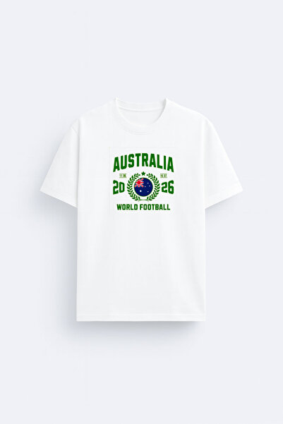 AYDESİGN Tricou alb din țesătură 100% bumbac, imprimat cu echipa națională de...