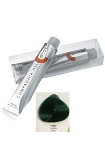 COMPAGNIA DEL COLORE Vopsea Crema Compagnia del Colore, nuanta Green, 100 ml ...