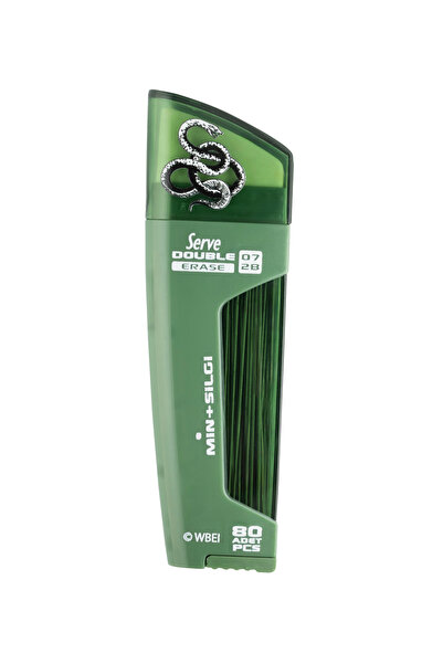 Serve Double Erase Min & Silgi 07mm - Harry Potter Serisi - Slytherin