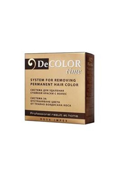 Rosa İmpex Sistem pentru indepartarea vopselei permanente - DeColor Time - DT...