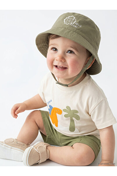 LC Waikiki Embroidered Baby Boys' Bucket Hat