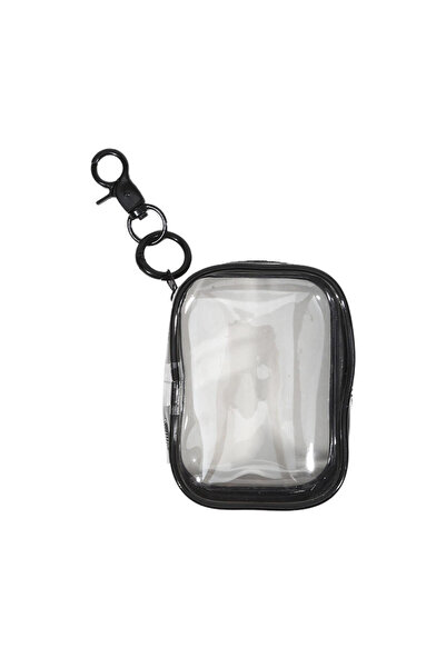 Choice4 black Portable Mini Clear Zipper Storage Bag - Space-Saving Organizer...