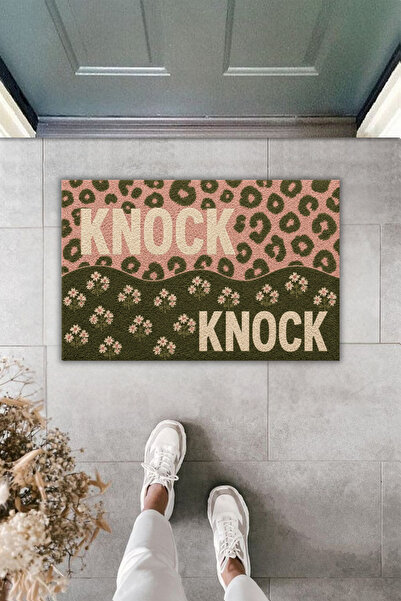 Dormot Home Knock Leopard Patterned Modern Door Mat – Digital Printed Non-Sli...
