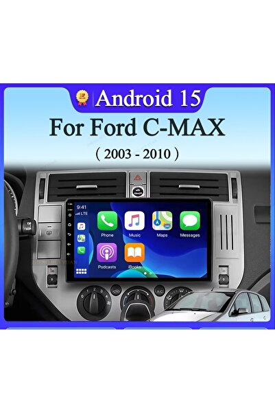 RAVX MULTİMEDYA FORD CMAX CARPLAY KAMERA HEDİYE 4GB REM TEYP