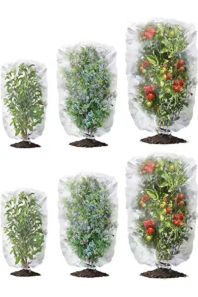 choice2 2-2.5m WHITE Large Fruit Tree Netting with Drawstring and Zipper, Gar...