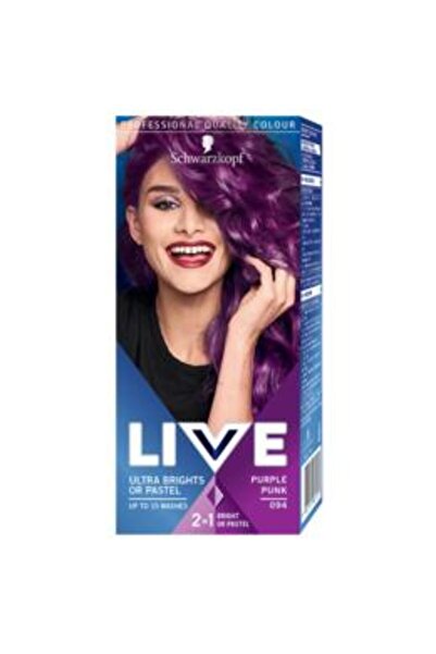 Live Vopsea de Par - Schwarzkopf Ultra Brights sau Pastel, nuanța 094 Purple ...