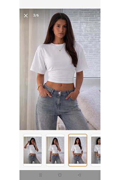 Lrscollection Oversize Loose Fit Bluz T-Shirt