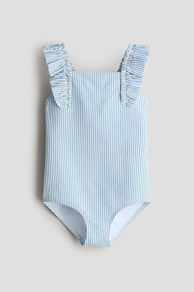H&M Frill-trimmed swimsuit