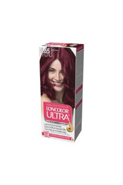 Loncolor Vopsea Permanenta pentru Par Ultra, nuanta 6.65 rosu coral