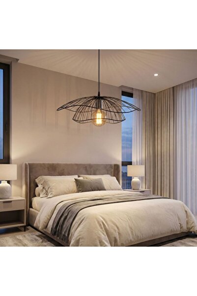 FARİKA Candelabru Negru Tel