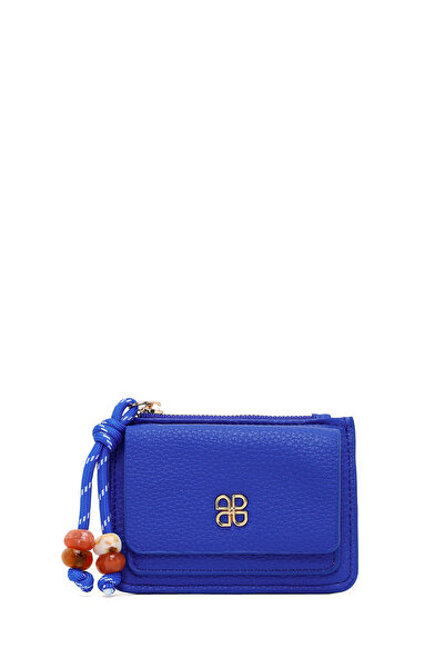 Derimod Women's Blue Charm Card Holder 000A2D5641Ft