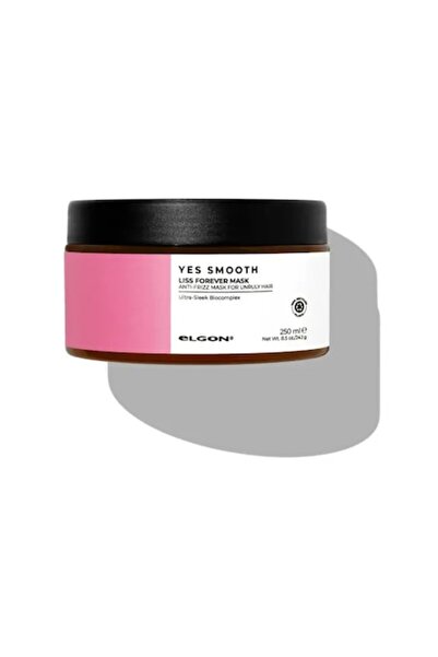 Evagardens Elgon Yes Smooth Liss Forever Mască de păr, pentru păr creț, 250ml...