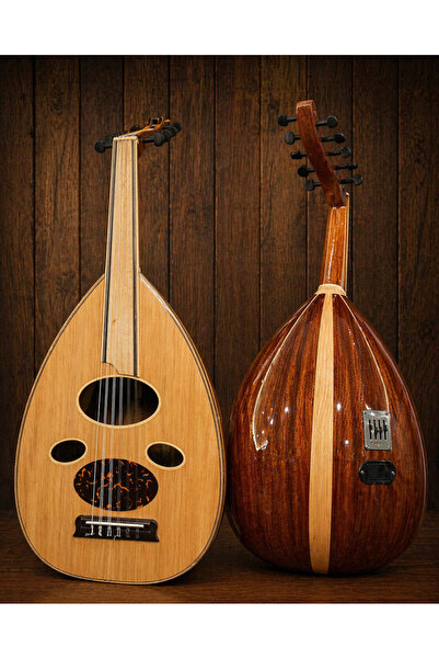 KARAZ MUSIC Zarabi Electric and Regular Musical Oud, Iraqi Model Number 8, Ce...