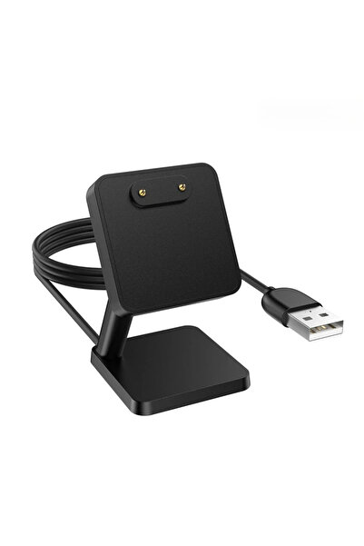 Choice كابل شحن USB للساعة الذكية من VIKEFON باللون الأسود لساعة Watch Fit 3 ...