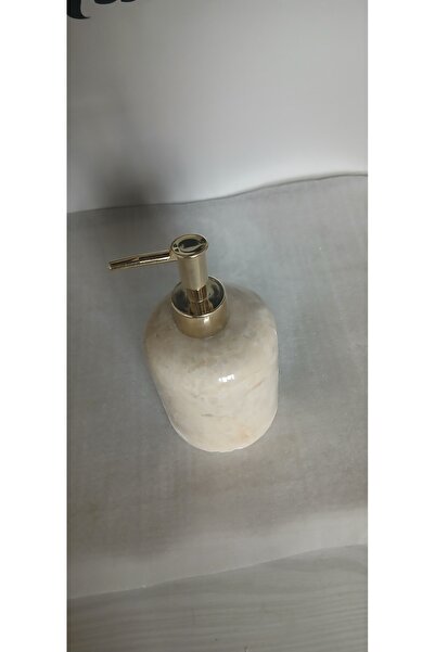 Home Umut Marble Beige Liquid Soap Dispenser
