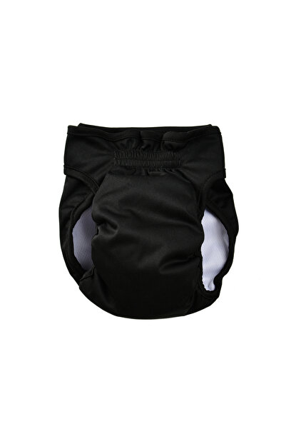 Choice7 L Black Reusable Female Dog Diapers Small Medium Dogs Waterproof Pupp...
