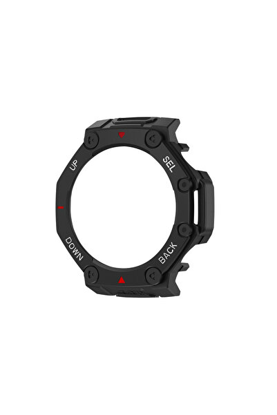Choice5 Amazfit T-Rex 3 Pro Black Red White PC Protective Case Cover for Huam...