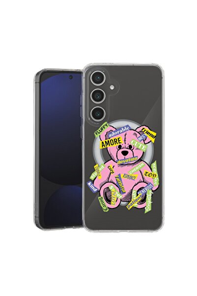 bestcase Husă pentru Samsung Galaxy A56 cu design Teddy Bear Amour, Mag Anti ...