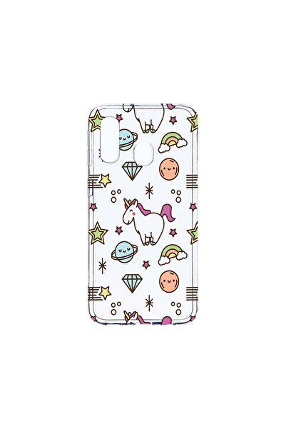 bestcase Διαφανής Θήκη Σιλικόνης 2MM, Συμβατή με Samsung Galaxy A40, Μονόκερο...