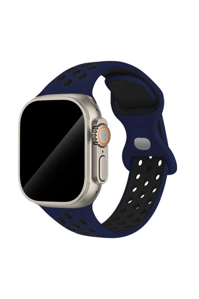 Choice62 44 45 42 49 S10-46MM 26 Blue Black Original Sport Strap for Watch Ba...