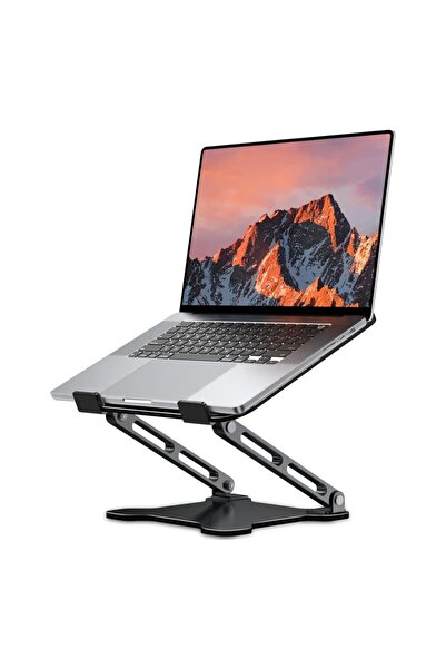 Choice DT-02B-BLACK DT-02B Adjustable Aluminum Alloy Phone Tablet Stand for L...