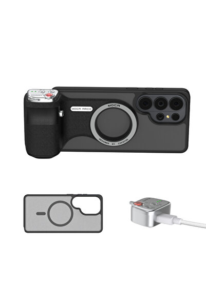 Choice مقبض كاميرا مغناطيسي ARCO-Black S26U COMITOK MOCA ARCO لكاميرا S26 Ult...