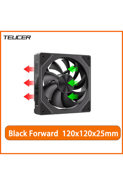 Choice1 مروحة هيكل TEUCER مقاس 120 مم بتقنية A-RGB حسب الشكل، 4PIN، 800-1600 ...