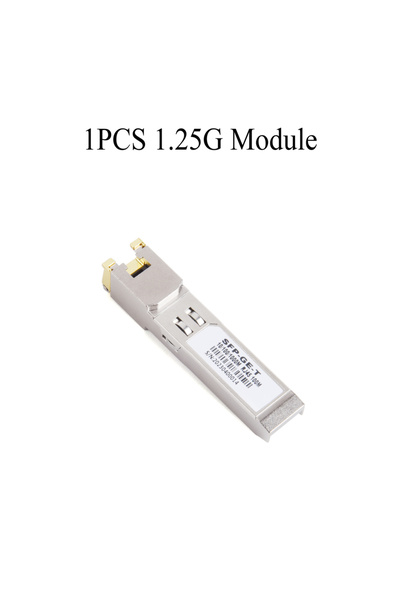 Choice وحدة SFP جيجابت تكيفية RJ45 بسرعة 1000 ميجابت في الثانية، تدعم 10M/100...