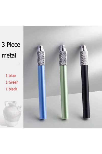 Choice4 blue Green black 3/5/11pcs Dual Ended Pencil Extender Metal Retractab...