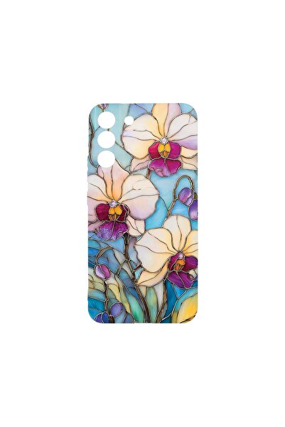 bestcase Ултра тънък TPU калъф, съвместим със Samsung Galaxy S21, Флорален - ...