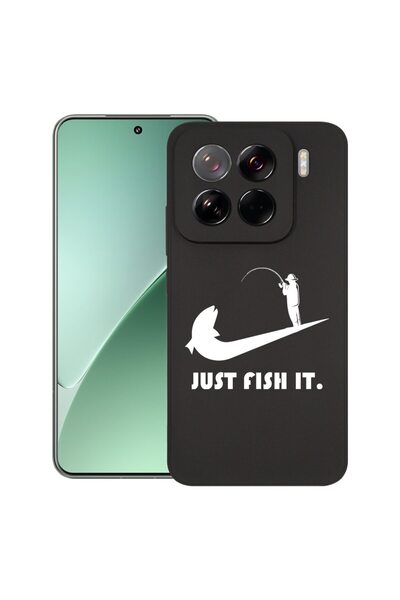 bestcase Θήκη για Xiaomi 15 Pro, Premium Λεπτή Σιλικόνη 1.2MM, Just Fish It, ...