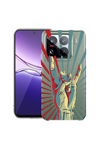 bestcase ¬Æ Husa Clear Slim Silicon Compatibila cu Xiaomi 15, Rock Festival, ...