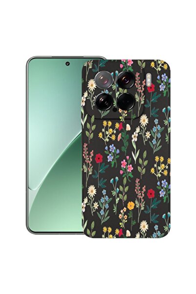bestcase ¬Æ Husa pentru Xiaomi 15, Spring Flowers, Slim Silicon 0.8MM, Antiso...