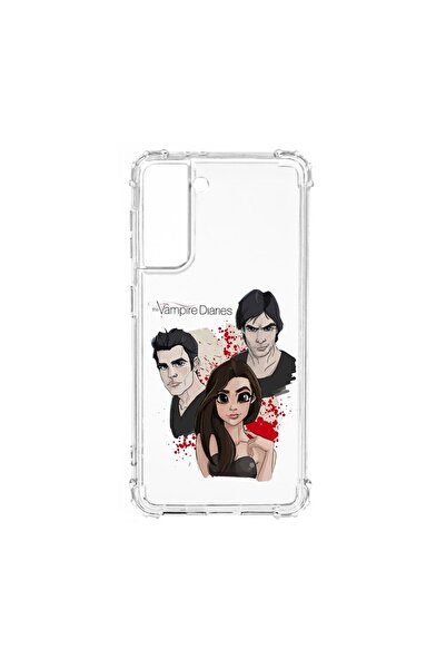 bestcase Противоударен калъф, съвместим със Samsung Galaxy S21, Дневниците на...