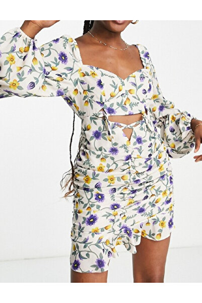 Evendi Short dress, Floral print