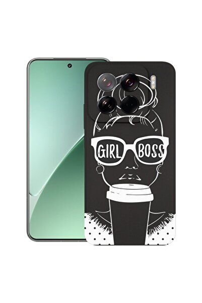 bestcase Husă pentru Xiaomi 15 Pro, Silicon subțire premium de 1.2MM, Girl Bo...