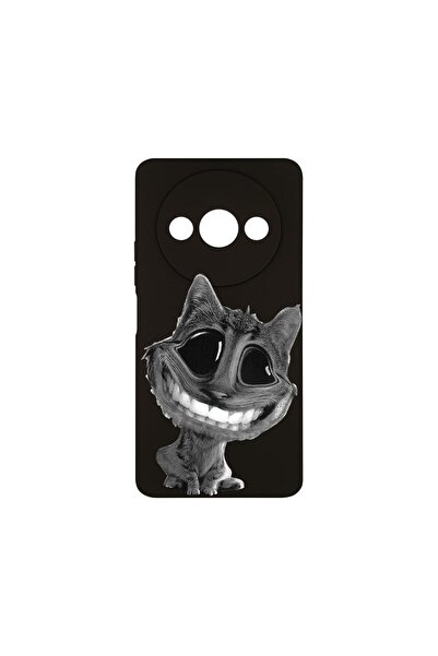 bestcase Λεπτή Θήκη Σιλικόνης 0.8MM, Συμβατή με Xiaomi Redmi A3, Crazy Cat, Π...