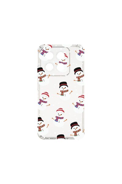 bestcase Husa pentru Xiaomi 14T Pro, BestCase¬Æ Anti Shock 1.5MM, Snowman, Re...