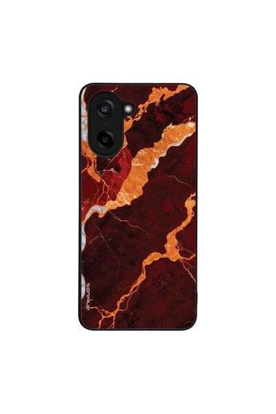 Sonique Θήκη Marble Series για OnePlus Nord CE 5 5G Κόκκινο