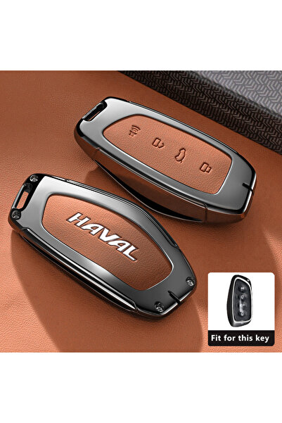 Choice3 key case for Haval Style 4-Orange-1PC Zinc Alloy Car Key Case for HAV...