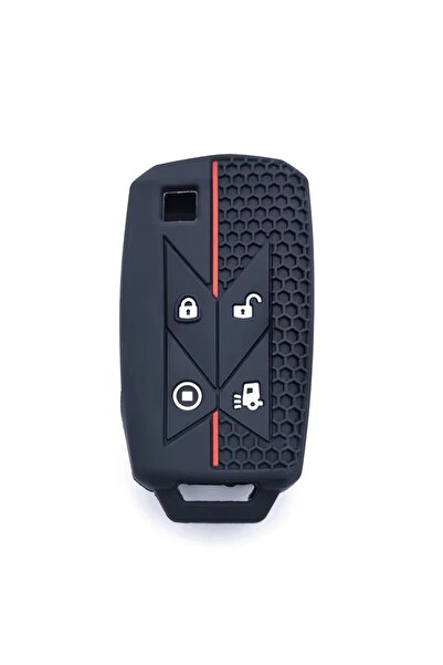 Choice black Silicone Remote Key Fob Ring Case Cover for Renault Pickup Truck...