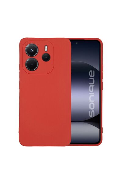 Sonique Θήκη Σιλικόνης My Colors Xiaomi Redmi Note 14 4G (164.84mm) Κόκκινο