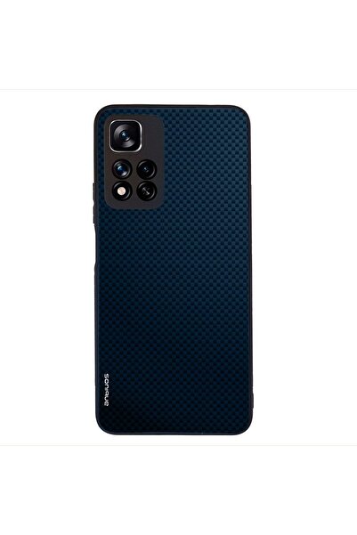 Sonique Θήκη Carbon Series για Xiaomi Redmi Note 11 Pro Plus 5G Μπλε