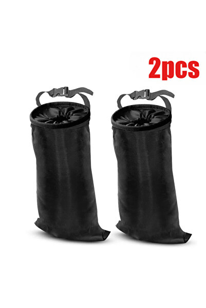 Choice1 2pcs Universal Car Garbage Bag Back Seat Headrest Litter Trash Garbag...
