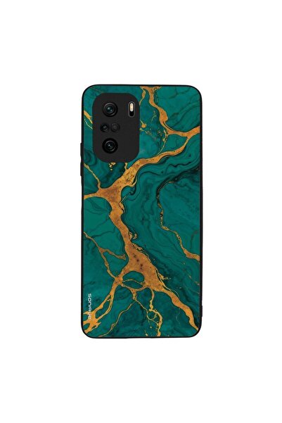 Sonique Θήκη Marble Series για Xiaomi Poco F3 / Mi 11i Πράσινο